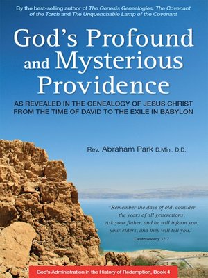 cover image of God's Profound and Mysterious Providence